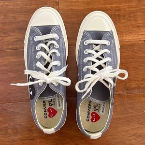 Converse play shoes. Barely worn! Like new. They are a little too big for me